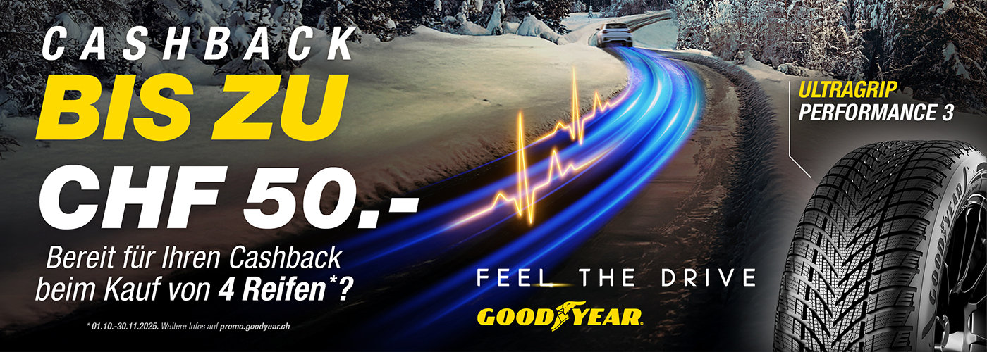 GOODYEAR CASHBACK 50CHF