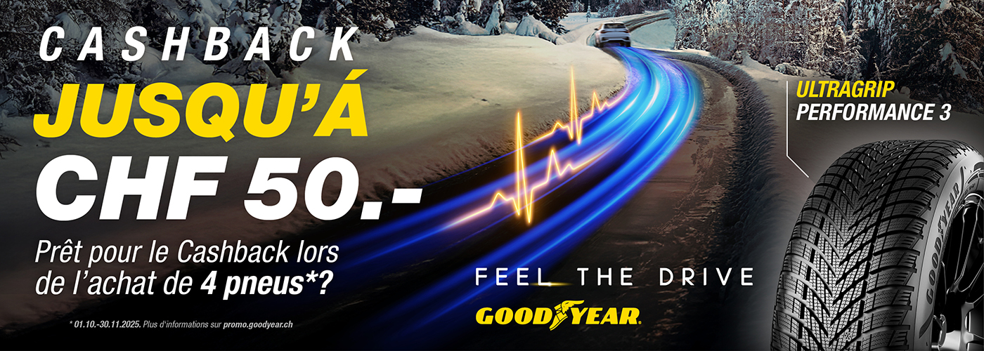 GOODYEAR CASHBACK 50CHF