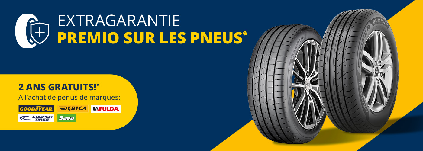 Extragarantie sur les pneus