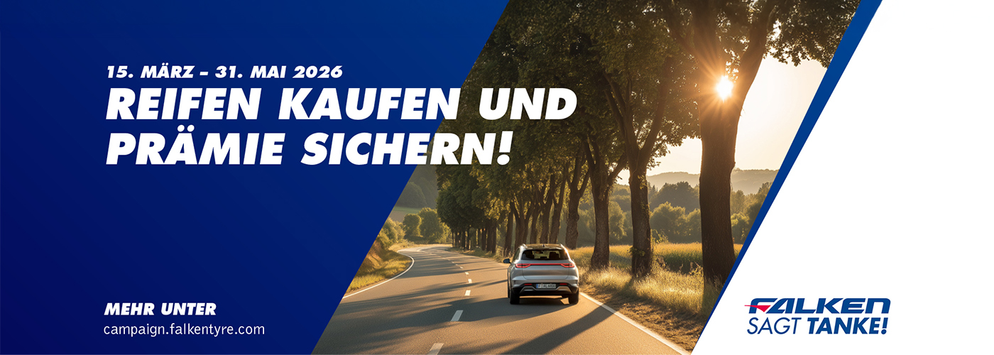 Falke sagt Tanke! - Reifen kaufen und Prämie sichern!