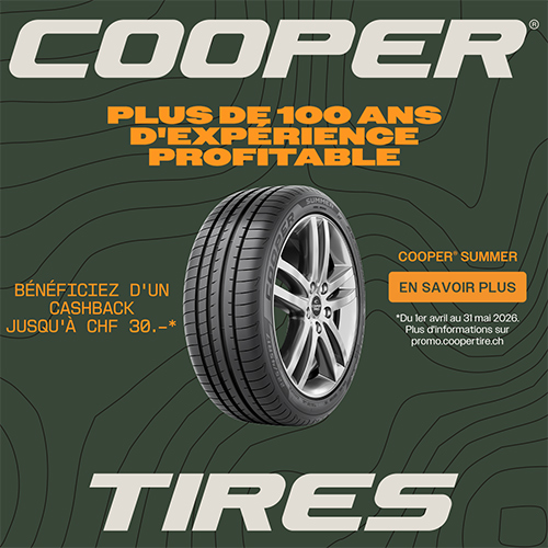 Profitez maintenant du cashback Cooper !