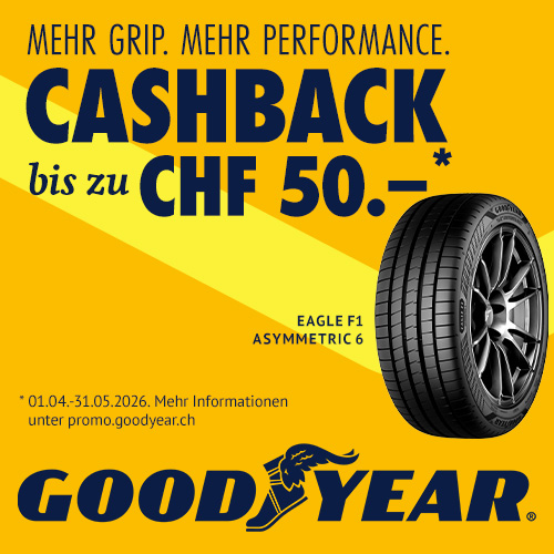 Jetzt Goodyear Cashback sichern!