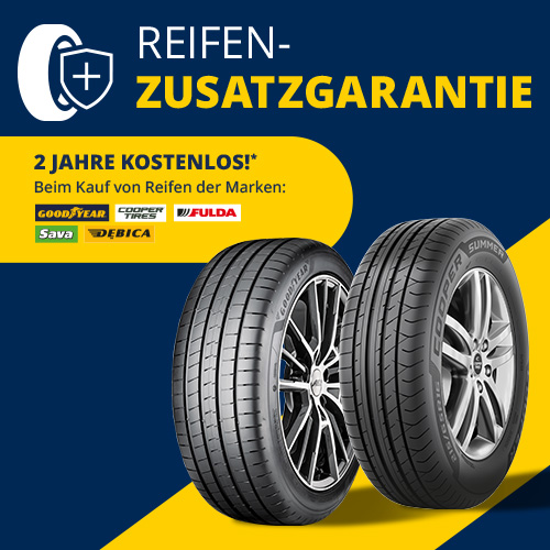 Reifen Zusatzgarantie Premio Reifen + Autoservice