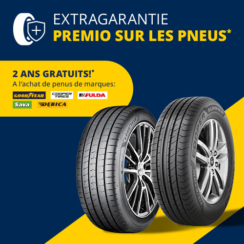 Extragarantie sur les pneus