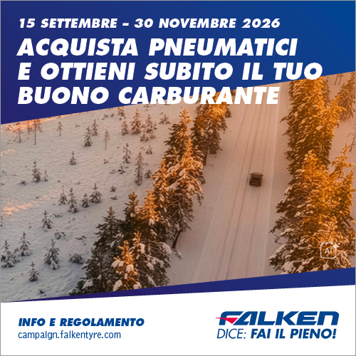 Premio invernale Falken – Acquista uno pneumatico e ottieni il premio